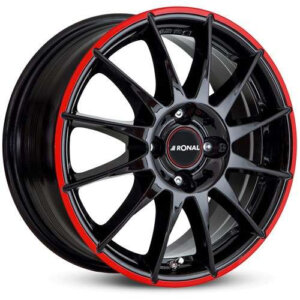 Felga Ronal R54 17" 7.0J 4x100 ET35 Crna