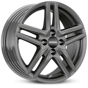 Felga Ronal R65 17" 7.0J 4x108 ET20 Grafitna