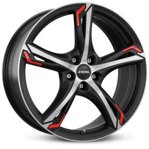 Felga Ronal R62 red 17" 7.5J 5x112 ET27 Crna