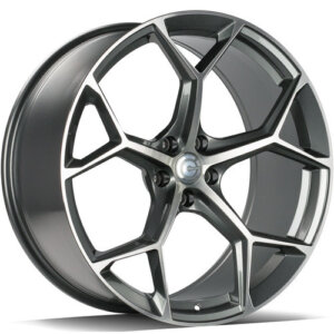 Felga Carbonado Fancy 21" 9.5J 5x112 ET25 Grafitna