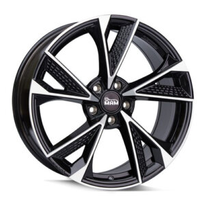 Felga MAM RS6 16" 7.0J 5x108 ET38 Crna
