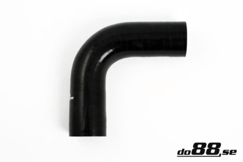 Silikonska cijev crna 90° 1,18" (30mm)