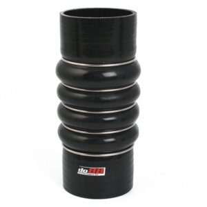 Silikonska cijev crna 4-Humps 3,125" (80mm)