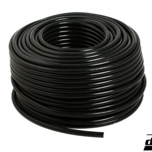 Silicone Heater Hose crna 0,25" (6,3mm)