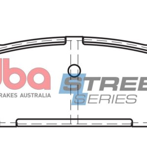 DBA SS stražnje kočione pločice za Mazda MX-6, Mazda 626