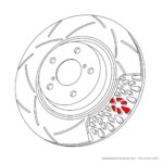 DBA prednji kočioni disk za Hyundai Tucson