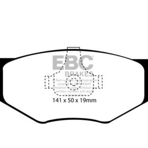 EBC Ultimax prednje kočione pločice za VW Golf, VW Vento