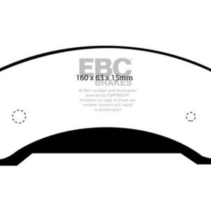 EBC Ultimax prednje kočione pločice za Ford Explorer