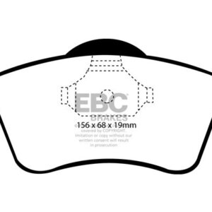EBC Ultimax prednje kočione pločice za VW Transporter
