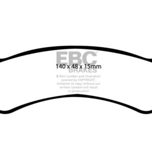 EBC Ultimax stražnje kočione pločice za Jeep Grand Cherokee