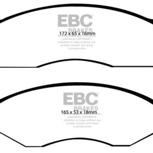 EBC Ultimax prednje kočione pločice za Chrysler Voyager