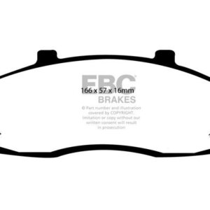 EBC Ultimax prednje kočione pločice za Ford F-150, Lincoln Blackwood