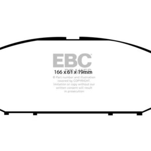 EBC Ultimax prednje kočione pločice za Nissan Patrol