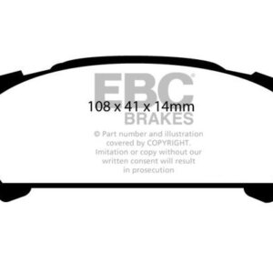 EBC Ultimax stražnje kočione pločice za Subaru Forester, Subaru Legacy