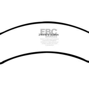 EBC Ultimax prednje kočione pločice za Chevrolet Avalanche, Hummer H2