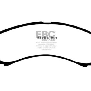 EBC Ultimax prednje kočione pločice za Ford Excursion
