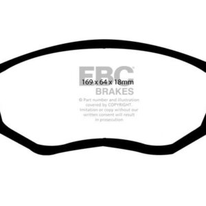EBC Ultimax prednje kočione pločice za Ford Transit