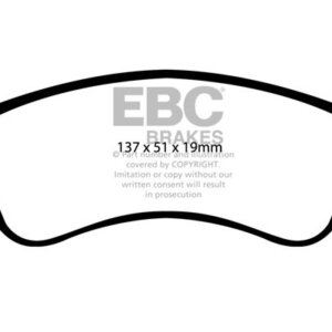 EBC Ultimax prednje kočione pločice za Peugeot 1007, Peugeot 2008