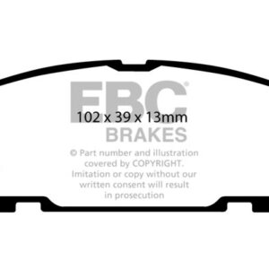 EBC Ultimax stražnje kočione pločice za Mazda MX-5