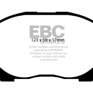 EBC Ultimax prednje kočione pločice za Toyota Avensis Verso