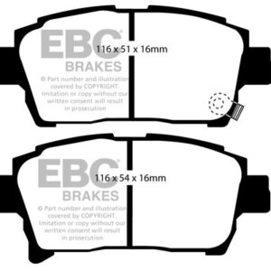 EBC Ultimax prednje kočione pločice za Toyota Prius