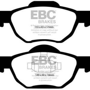 EBC Ultimax prednje kočione pločice za Honda Accord
