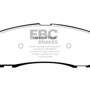 EBC Ultimax stražnje kočione pločice za Ford Excursion