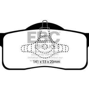 EBC Ultimax stražnje kočione pločice za Ford Expedition, Lincoln Navigator