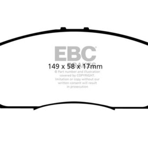 EBC Ultimax prednje kočione pločice za Honda StepWGN, Honda Civic