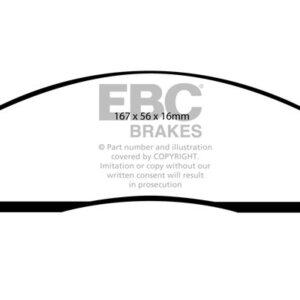 EBC Ultimax prednje kočione pločice za Isuzu D-Max
