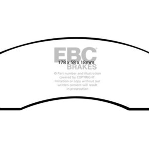 EBC Ultimax prednje kočione pločice za Chevrolet Trailblazer