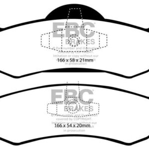 EBC Ultimax stražnje kočione pločice za Ford Expedition, Lincoln Navigator