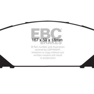 EBC Ultimax prednje kočione pločice za Lexus RX, Toyota RAV4
