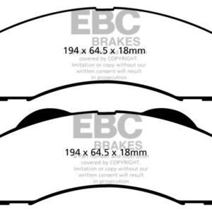 EBC Ultimax prednje kočione pločice za Ford Expedition, Ford F-150