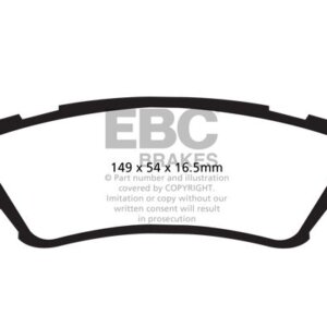 EBC Ultimax stražnje kočione pločice za Ford F-150