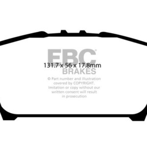 EBC Ultimax prednje kočione pločice za Honda Civic