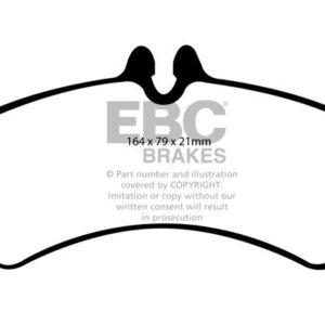 EBC Ultimax stražnje kočione pločice za VW Crafter