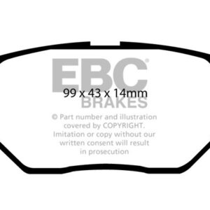 EBC Ultimax stražnje kočione pločice za Toyota Urban Cruiser, Toyota Verso-S