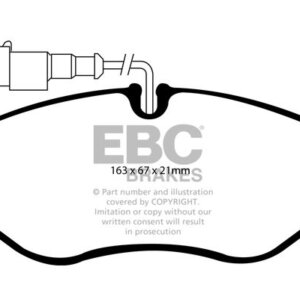 EBC Ultimax prednje kočione pločice za Nissan Cabstar