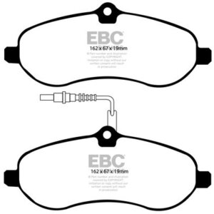 EBC Ultimax prednje kočione pločice za Citroën Jumpy, FIAT Scudo