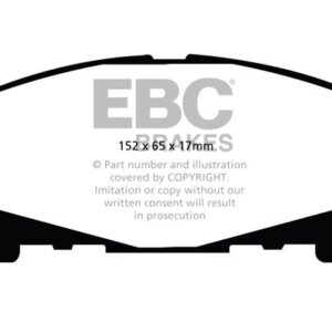 EBC Ultimax prednje kočione pločice za Honda Accord
