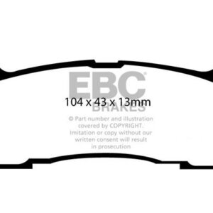 EBC Greenstuff 2000 stražnje kočione pločice za Mazda MX-5, Mazda 323