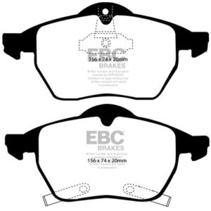 EBC Greenstuff 2000 prednje kočione pločice za SAAB 9-3