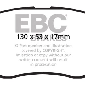 EBC Greenstuff 2000 prednje kočione pločice za KIA Soul, Hyundai ix20