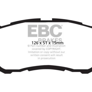 EBC Greenstuff 2000 prednje kočione pločice za Suzuki Baleno, Mazda 2