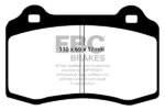 EBC Redstuff prednje kočione pločice za Bugatti EB110