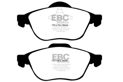 EBC Redstuff prednje kočione pločice za Renault Laguna