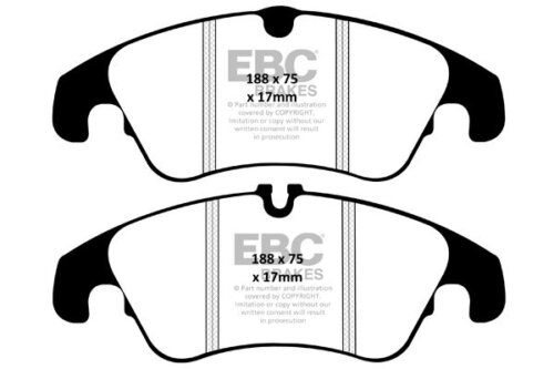 EBC Redstuff prednje kočione pločice za Ford Focus