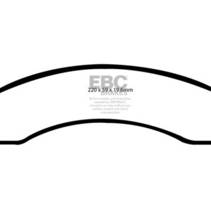 EBC Yellowstuff prednje kočione pločice za Ford Excursion