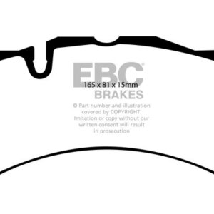 EBC Yellowstuff prednje kočione pločice za Maserati Ghibli, Maserati Quattroporte